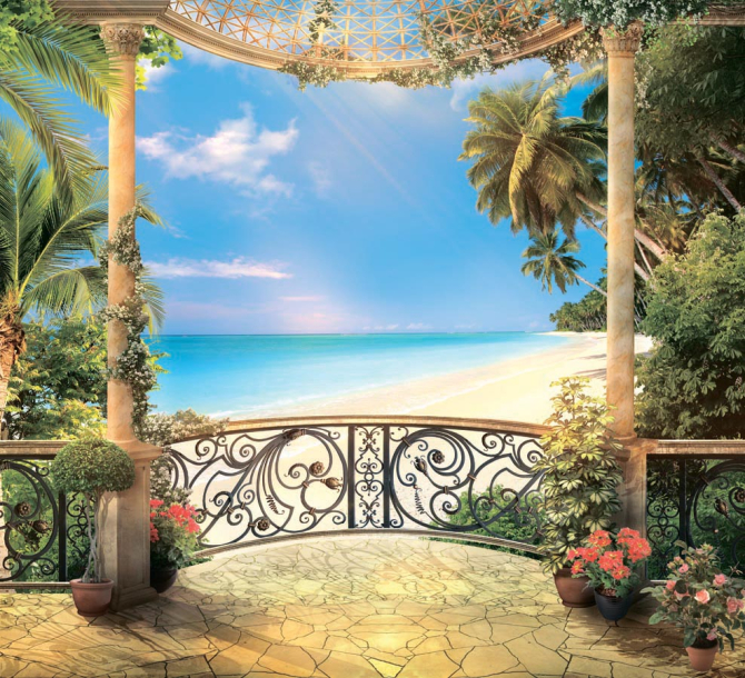 Фотообои Терасса