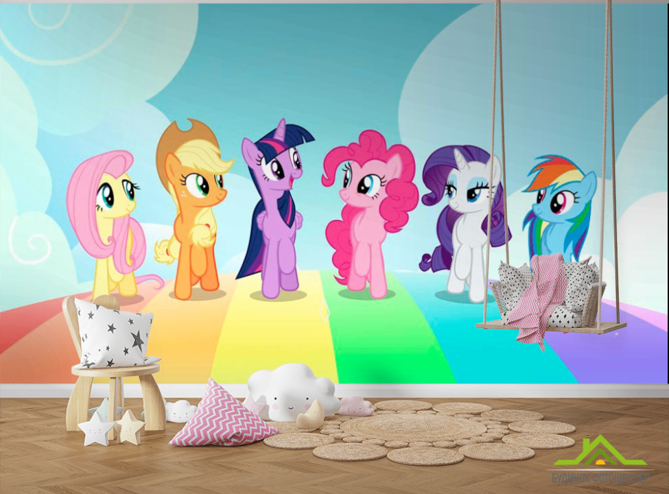 выбрать Фотошпалери Літл поні Фотошпалери для малюків на стіну