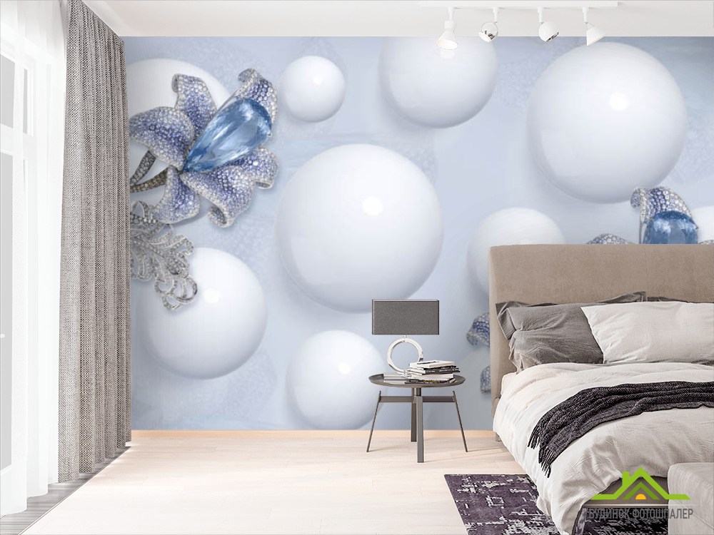 Фотошпалери 3Д квіти