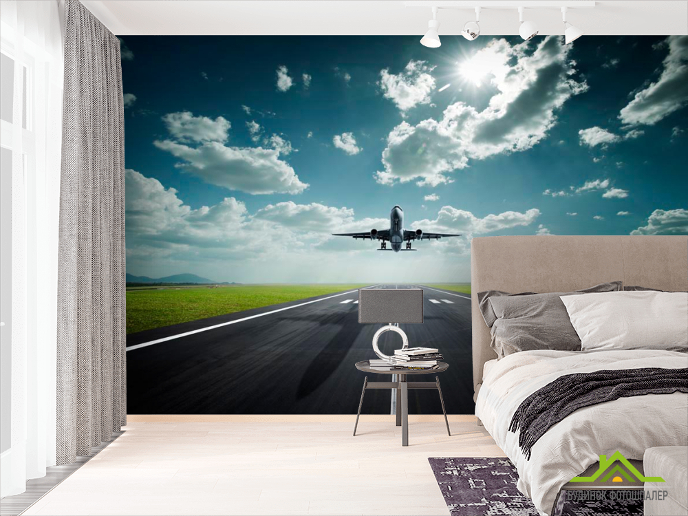 Фотошпалери Зліт літака