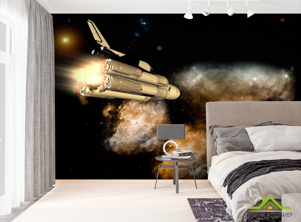 выбрать Фотообои Шатл в космосе Фотообои Космос на стену