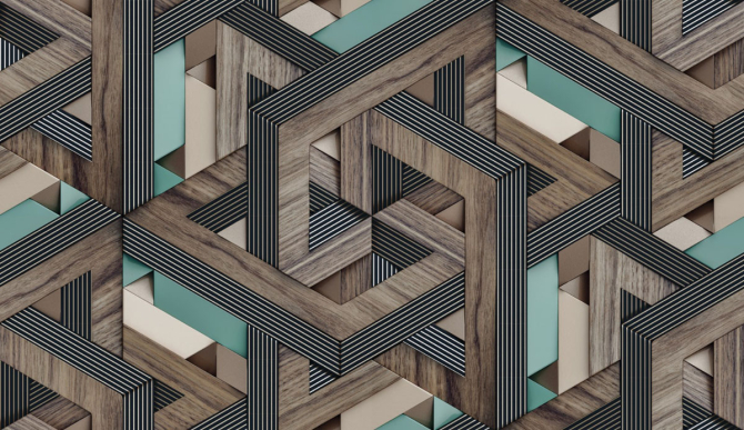 Фотообои 3д панели