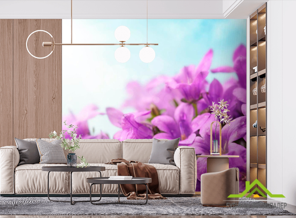 выбрать Фотошпалери Бузок макро-зйомка Фотошпалери Квіти на стіну