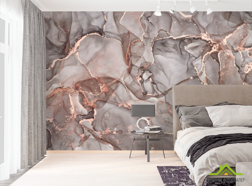 выбрать Фотошпалери Коричневий fluid art Фотошпалери Fluid art на стіну