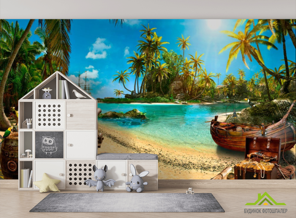 выбрать Фотообои Берег Фотообои пираты на стену