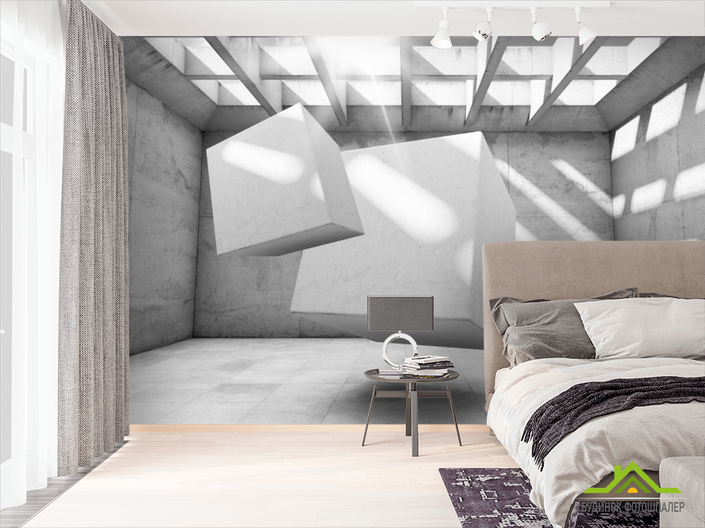 Фотообои 3д кубы