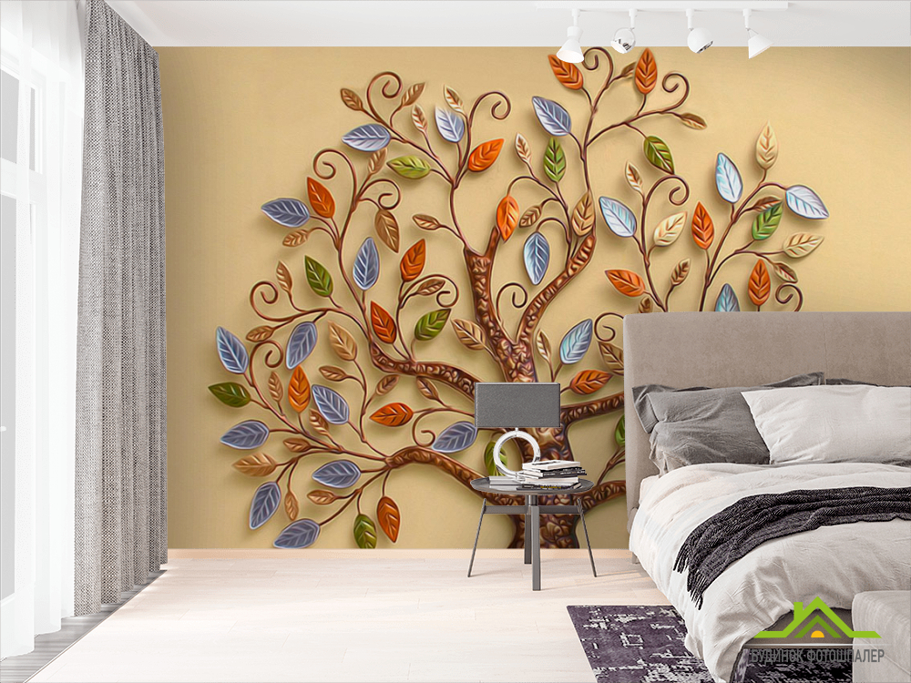 Фотообои Янтарное дерево