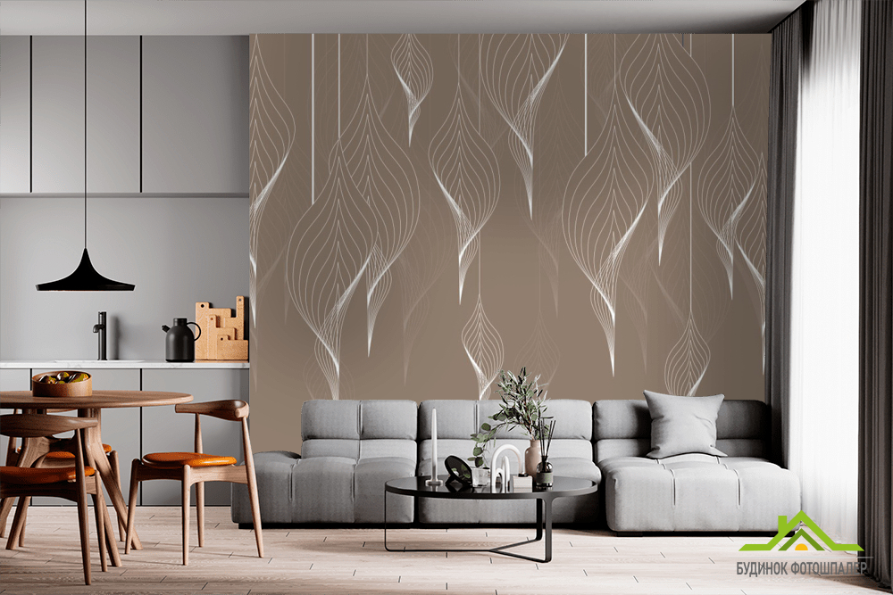 Фотошпалери Дизайнесркие кульбаби