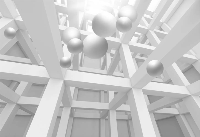 Фотообои 3д геометрия