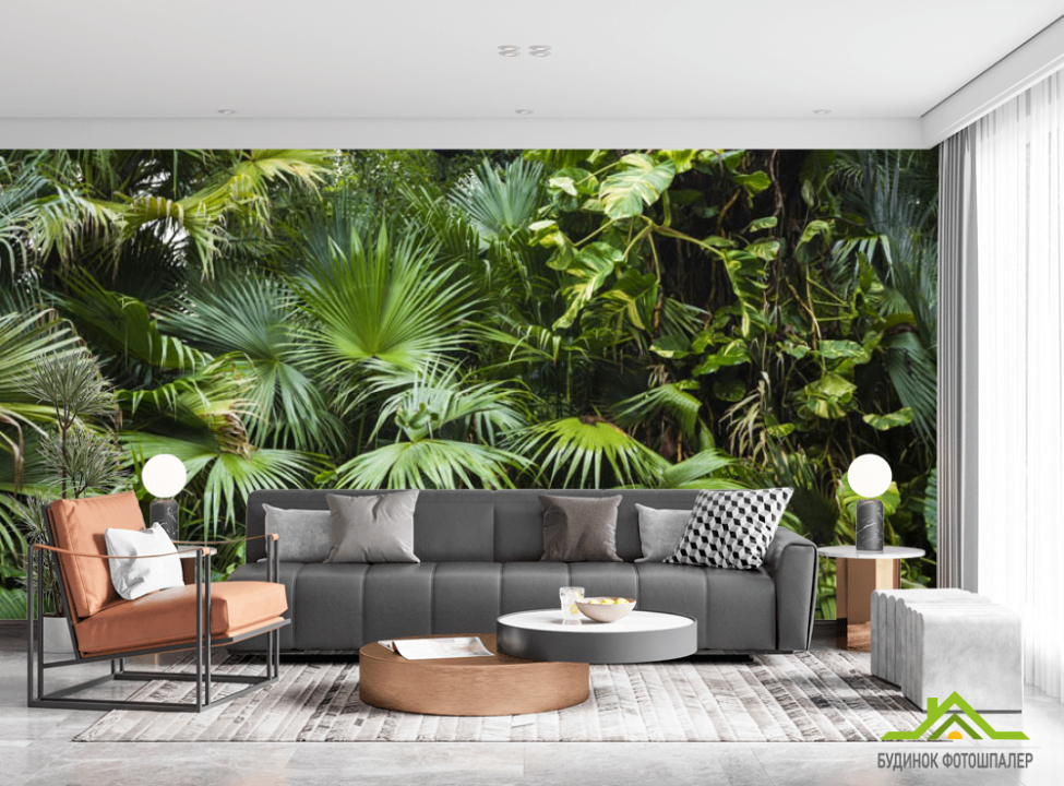 выбрать Фотошпалери тропічні листя Фотошпалери різні на стіну