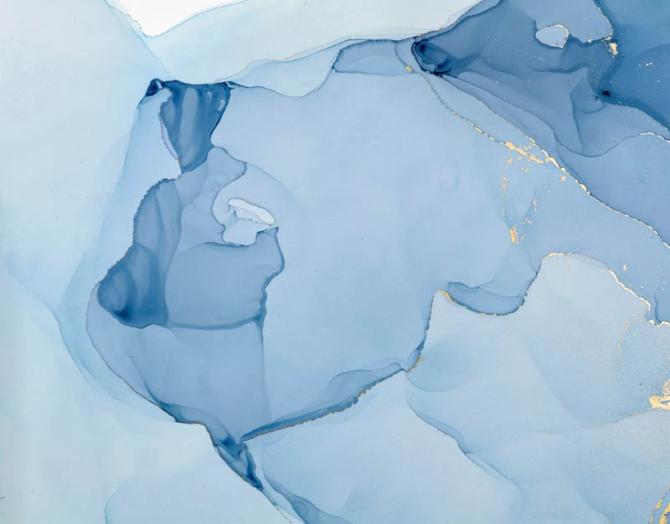 Фотошпалери Блакитний флюїд