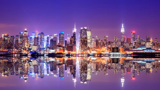 Фотообои Яркие краски города New York