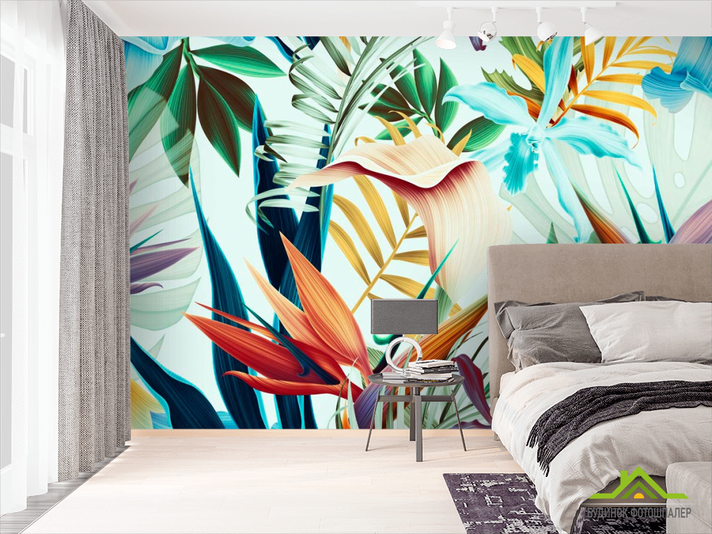 Фотошпалери Тропічні листя