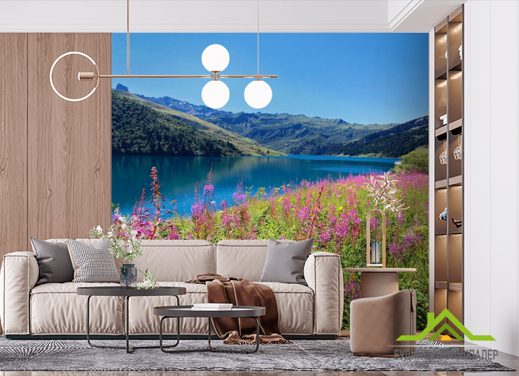 Фотообои Горное озеро
