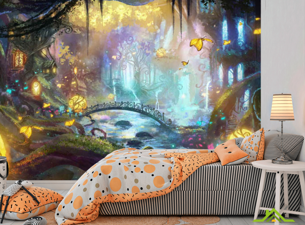 выбрать Фотообои Сказочный лес Фотообои в детскую на стену