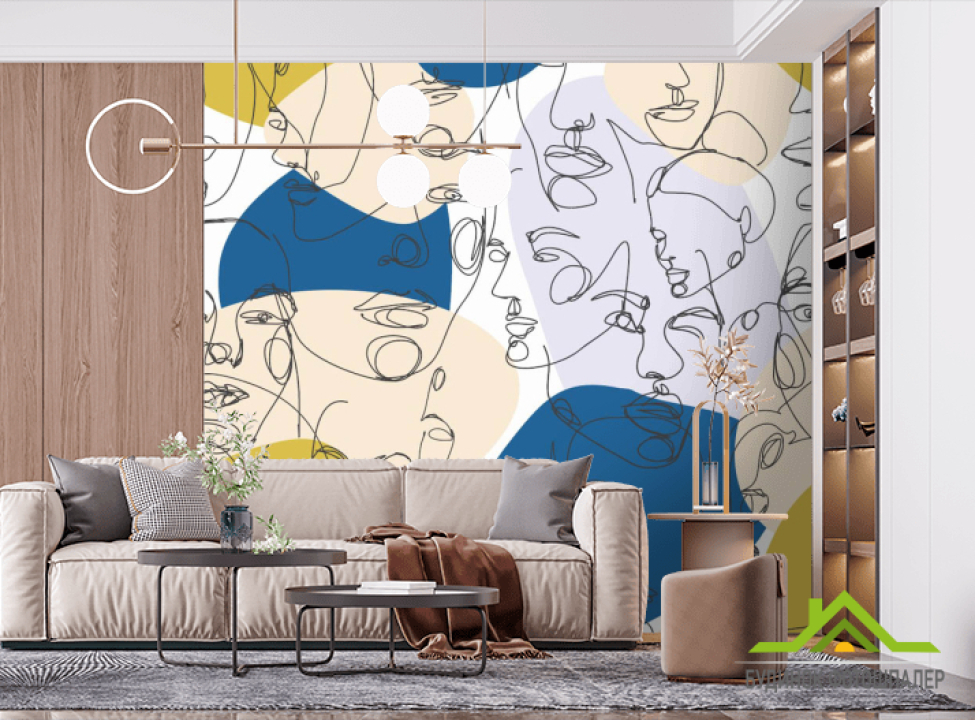 выбрать Фотошпалери Абстракція, особи Фотошпалери Абстракція на стіну