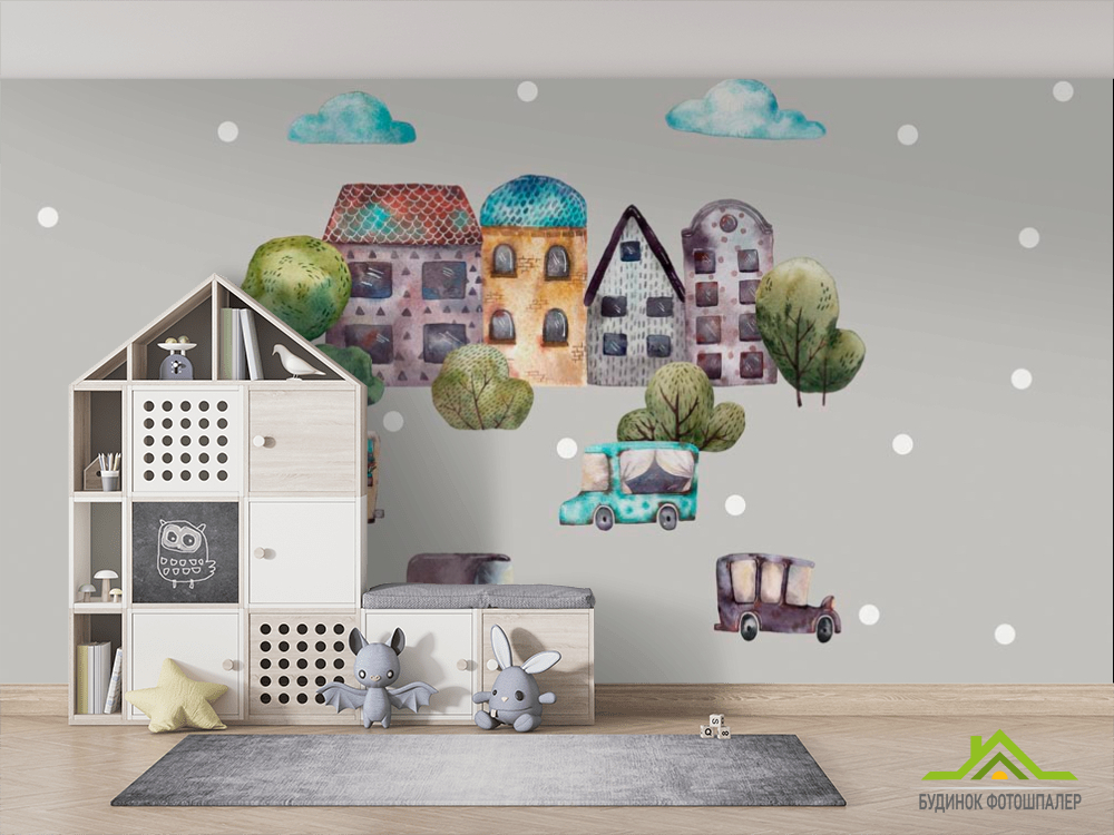 Фотообои Домики
