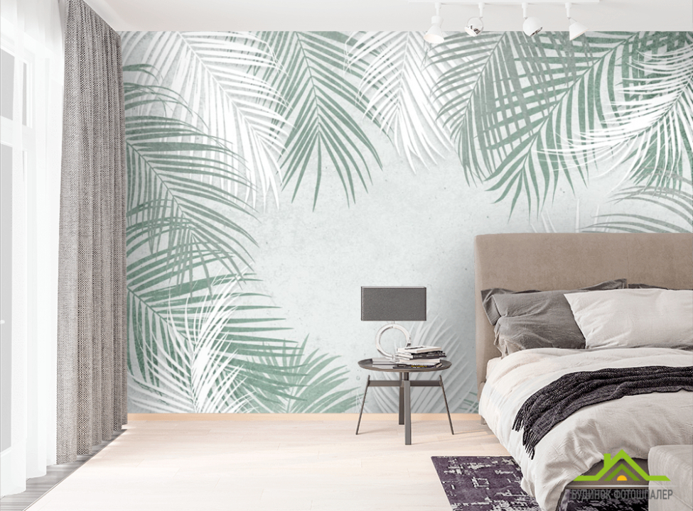 выбрать Фотообои Тропические листья Фотообои тропические листья на стену
