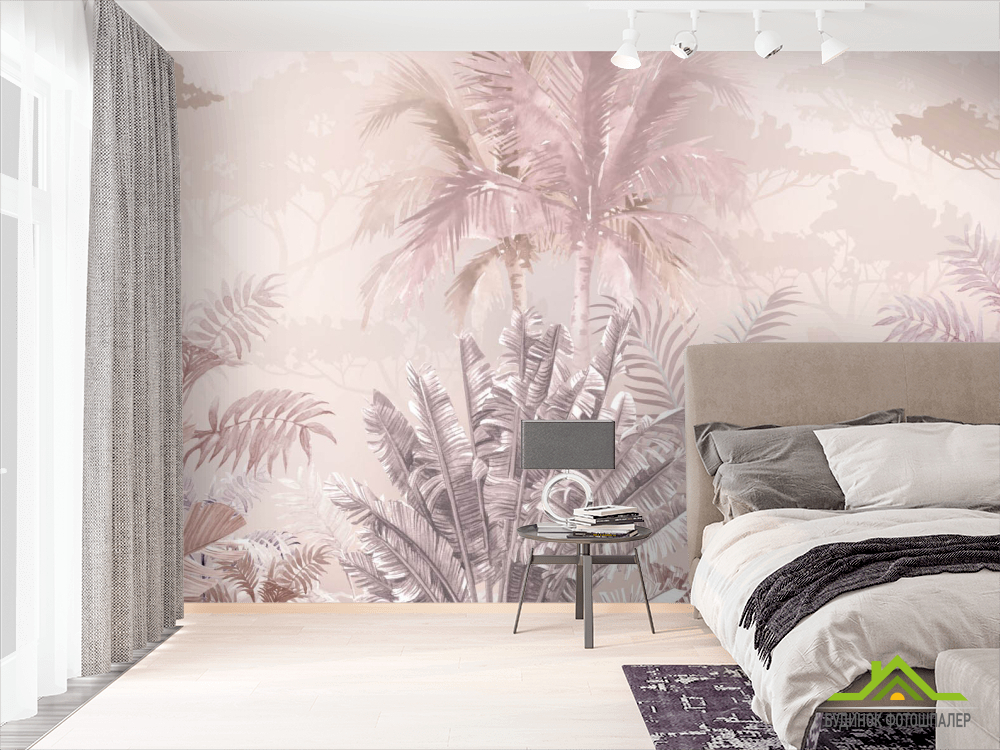Фотошпалери Пудровыеджунгли