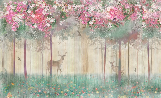 Фотообои Волшебный лес