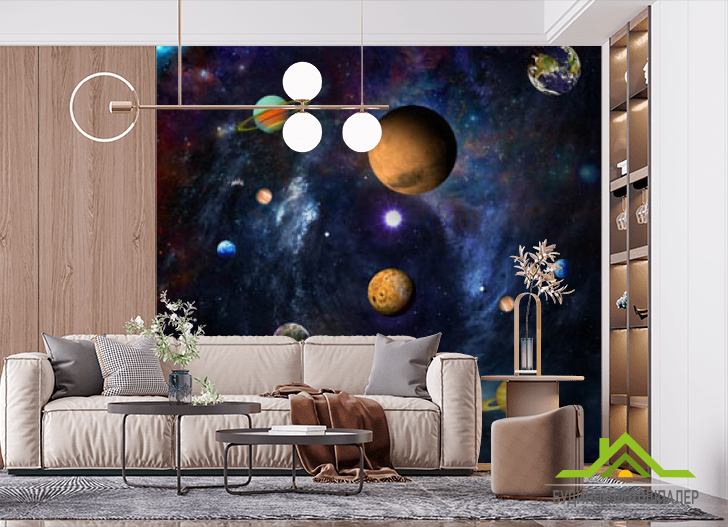Фотошпалери Планети космос