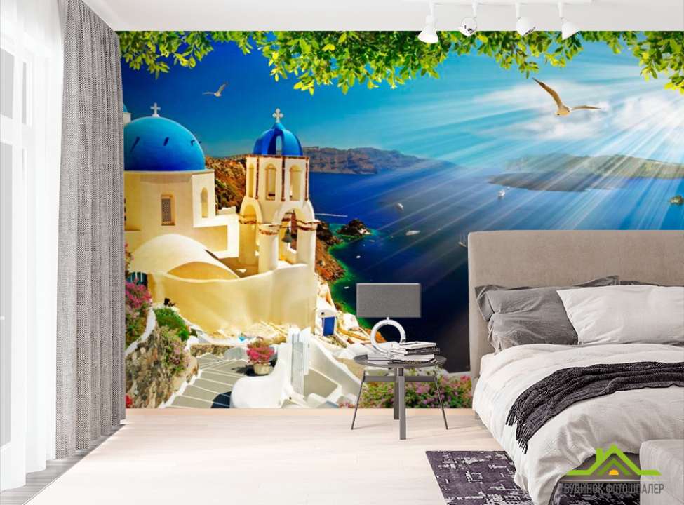 выбрать Фотообои Вид на горы Фотообои Фрески на стену