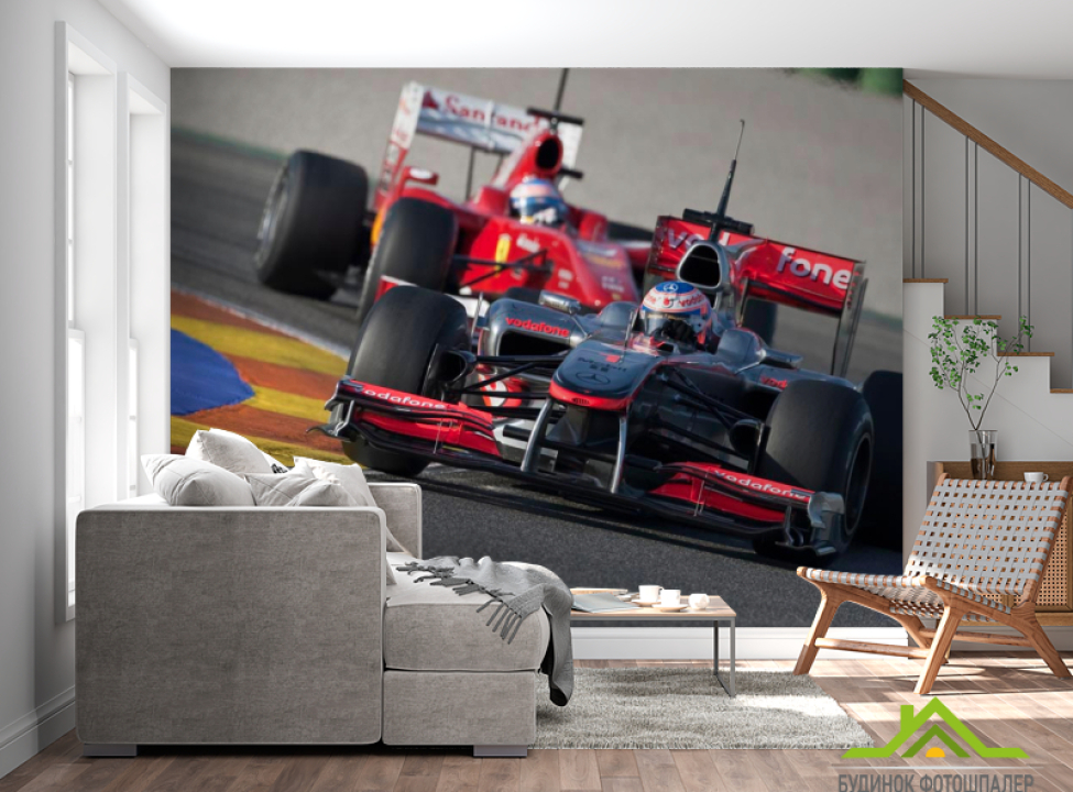 выбрать Фотообои Болид Фотообои машины на стену