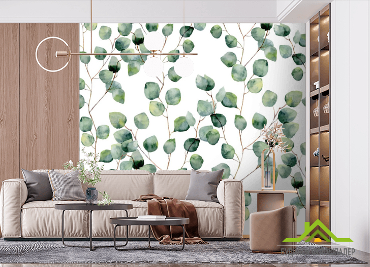 Фотообои листики