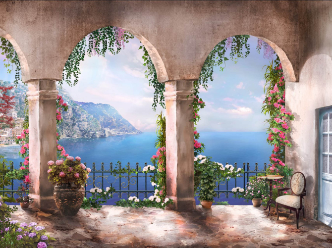 Фотошпалери Фреска