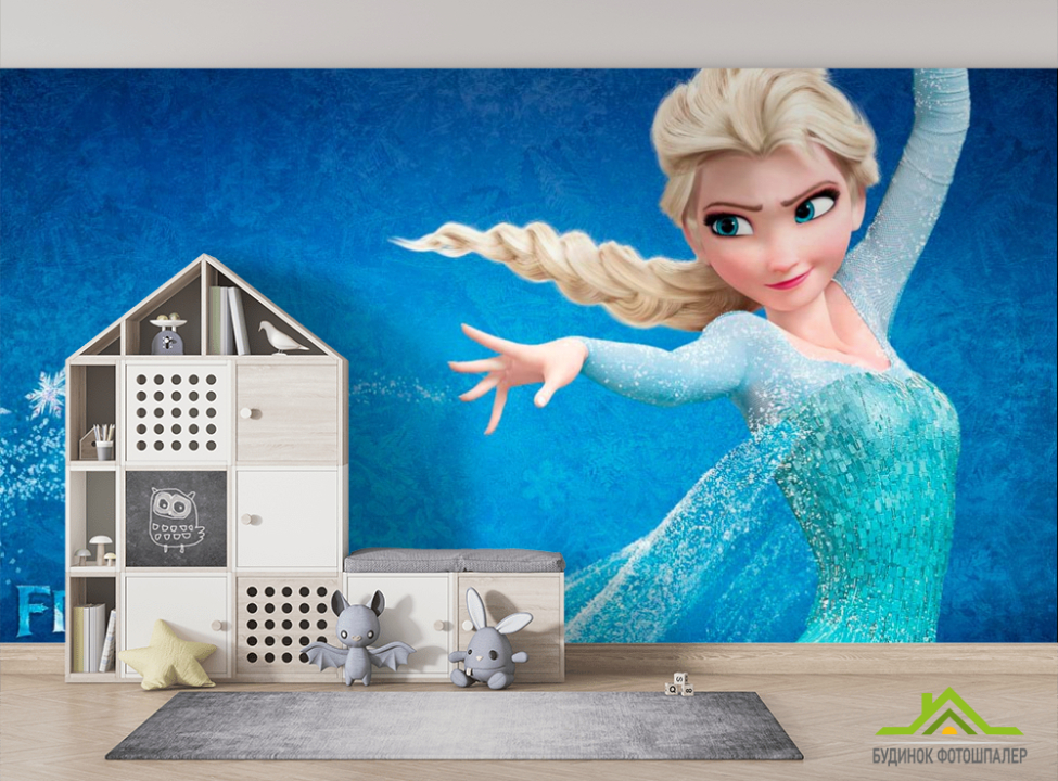 выбрать Фотошпалери Эльза чаклуе  на стіну