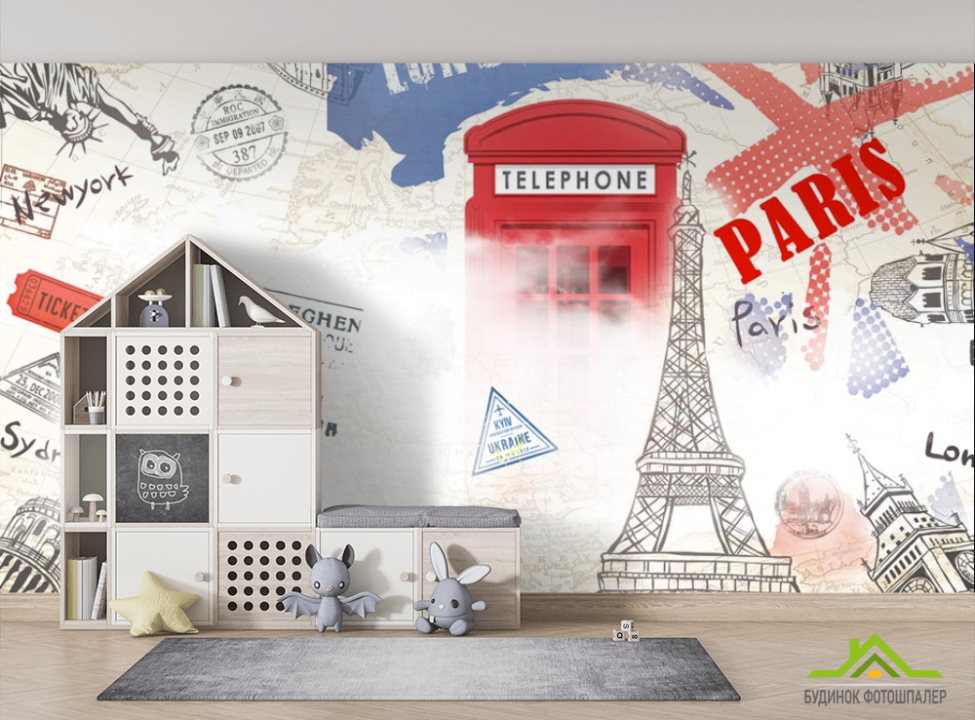 выбрать Фотошпалери Принт для тінейджера Фотообої для підлітка на стіну