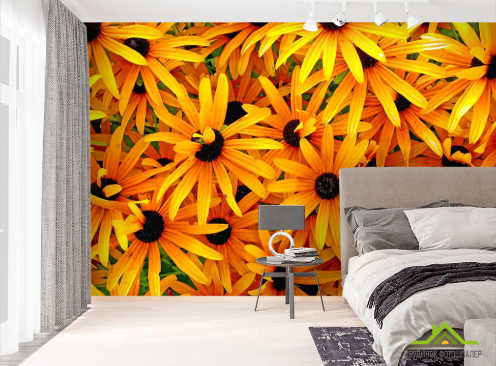 выбрать Фотообои Цветы желтого цвета Фотообои Цветы на стену