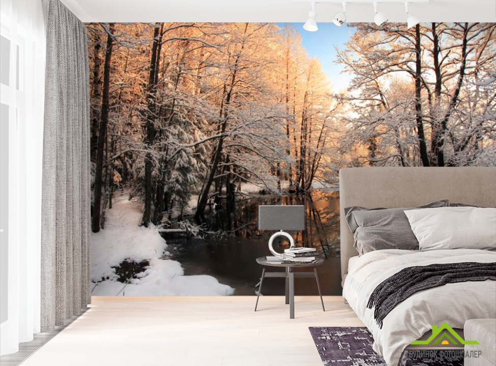 выбрать Фотошпалери Зима, сніг Фотошпалери зима на стіну
