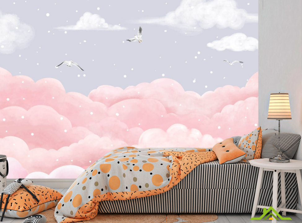 выбрать Фотообои Пастельное небо Фотообои в детскую на стену