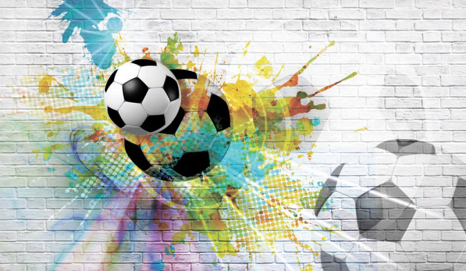 Фотошпалери Футбольний м'яч