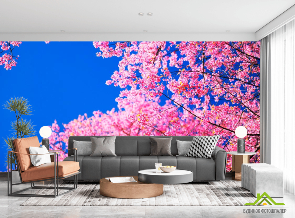 выбрать Фотообои Сакура цветет Фотообои Сакура на стену