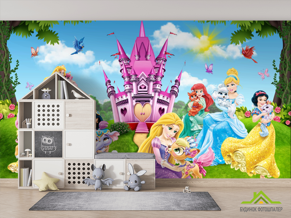 Фотообои Принцессы Диснея