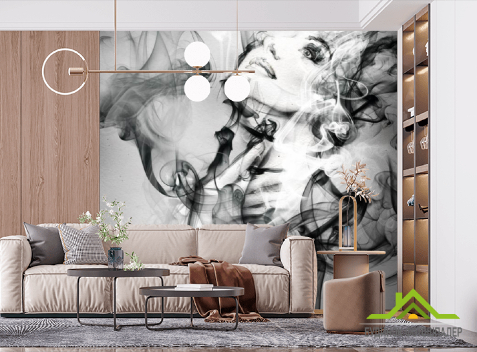 выбрать Фотошпалери Абстрактний силует Фотошпалери Абстракція на стіну