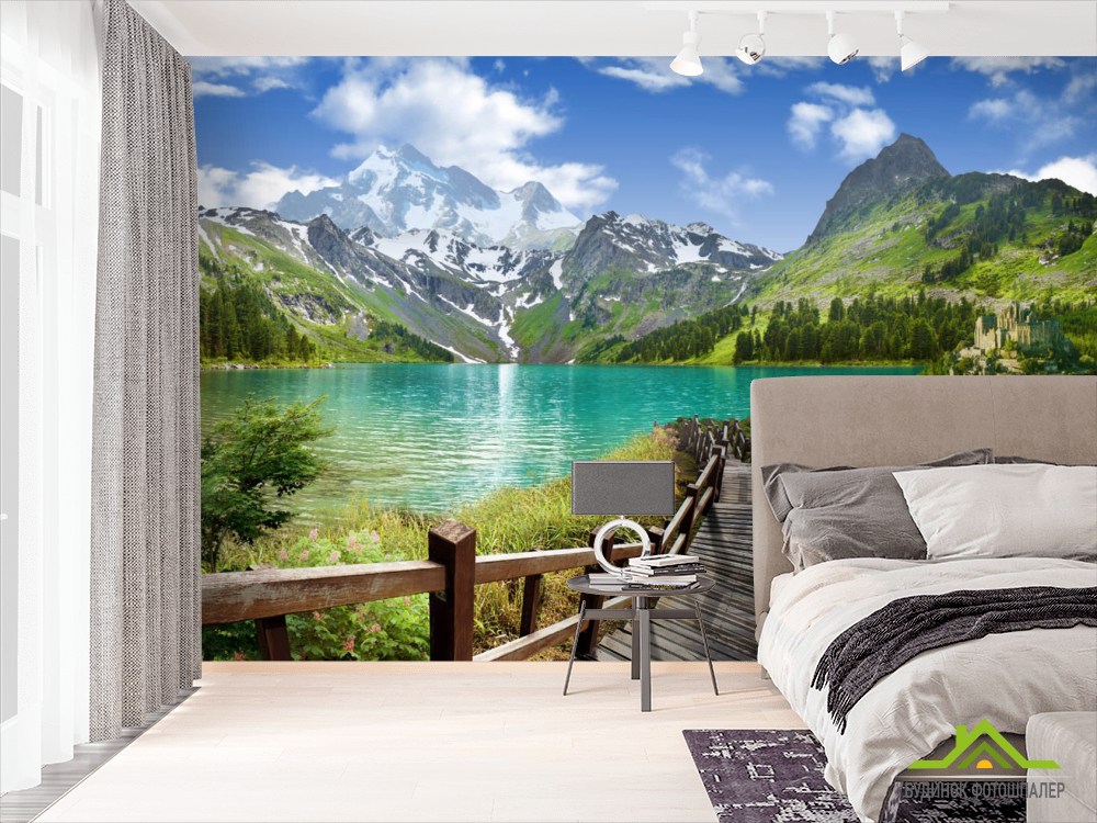 Фотошпалери Дорога до озера