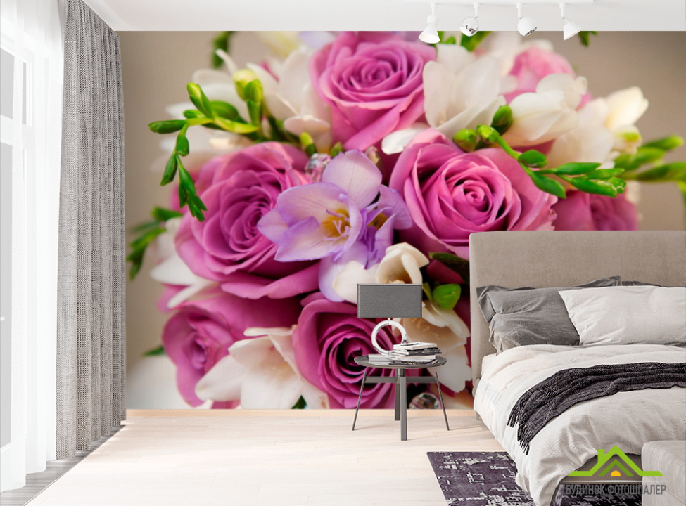 выбрать Фотообои Букет роз  на стену