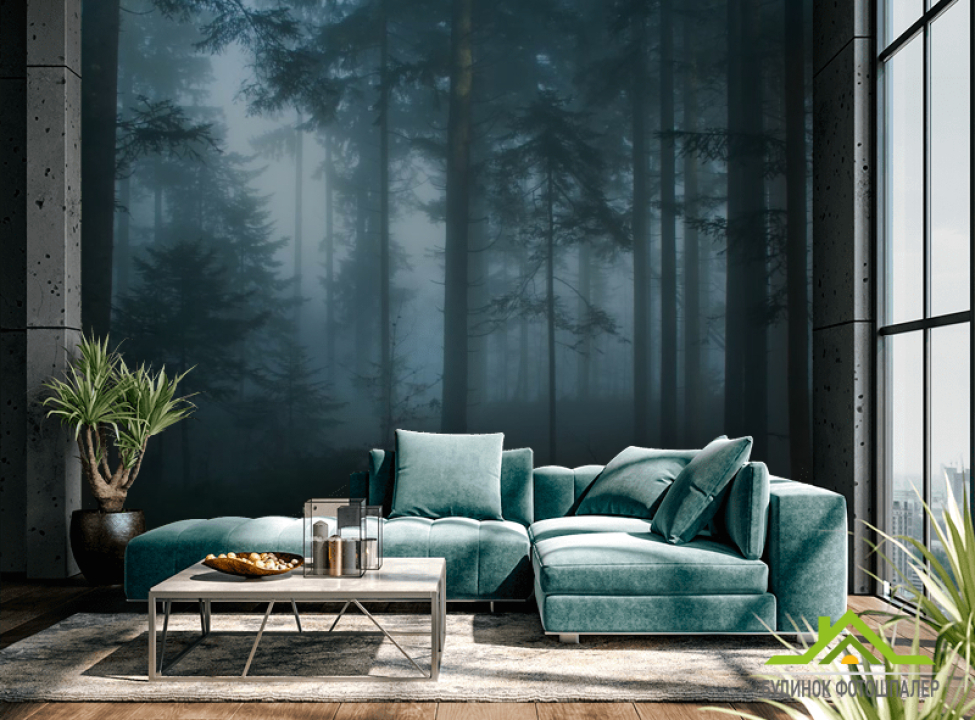 выбрать Фотошпалери темний ліс Фотошпалери Природа на стіну