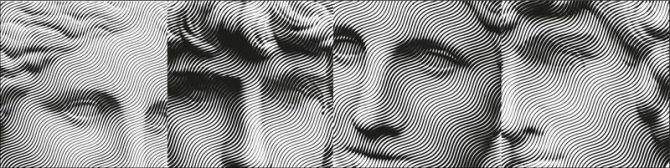 Фотошпалери Римські статуї лофт