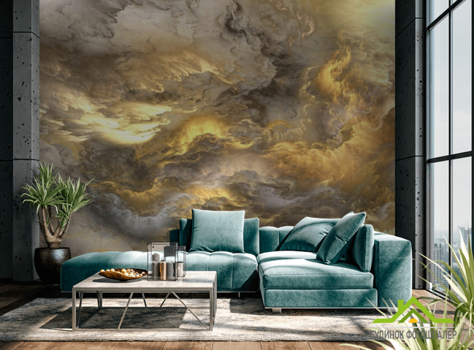 выбрать Фотообои Золотая абстракция Фотообои Абстракция на стену