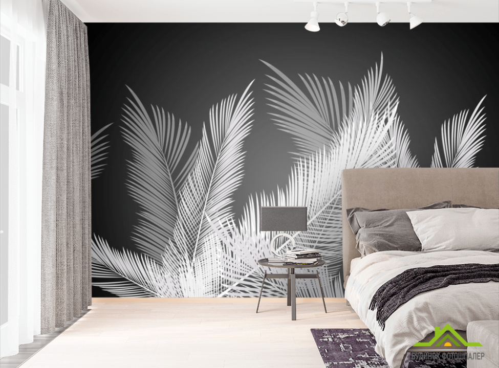 выбрать Фотошпалери Фреска з замком Фотошпалери тропічні листя на стіну