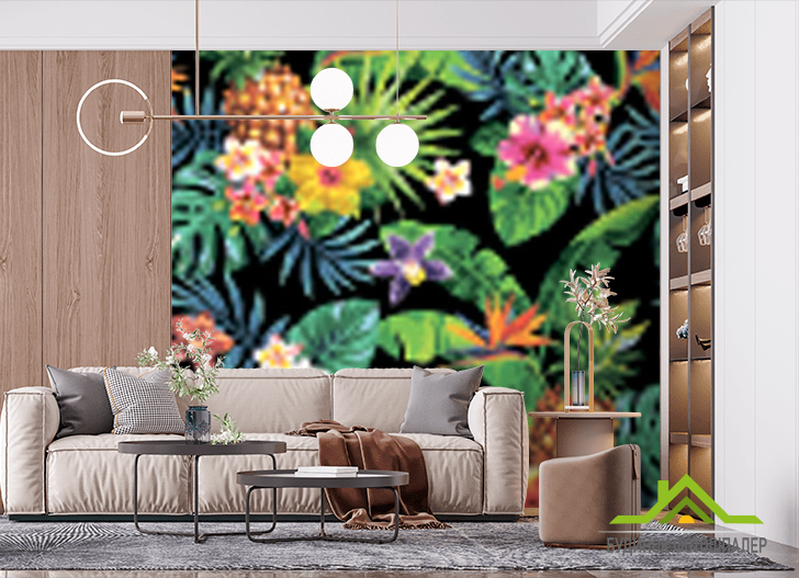 Фотошпалери Тропічні листя
