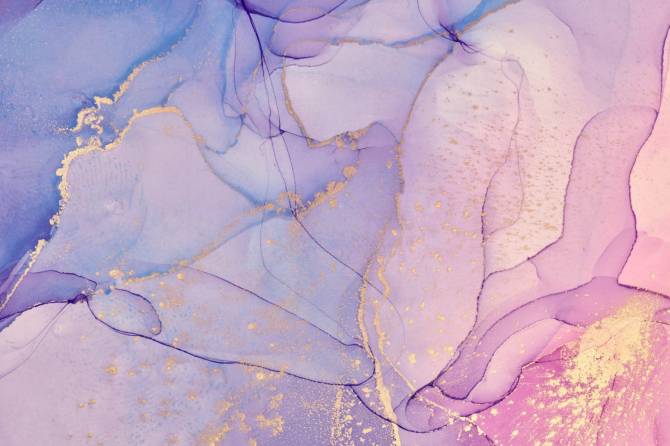 Фотошпалери рожево-фіолетовий Fluid art