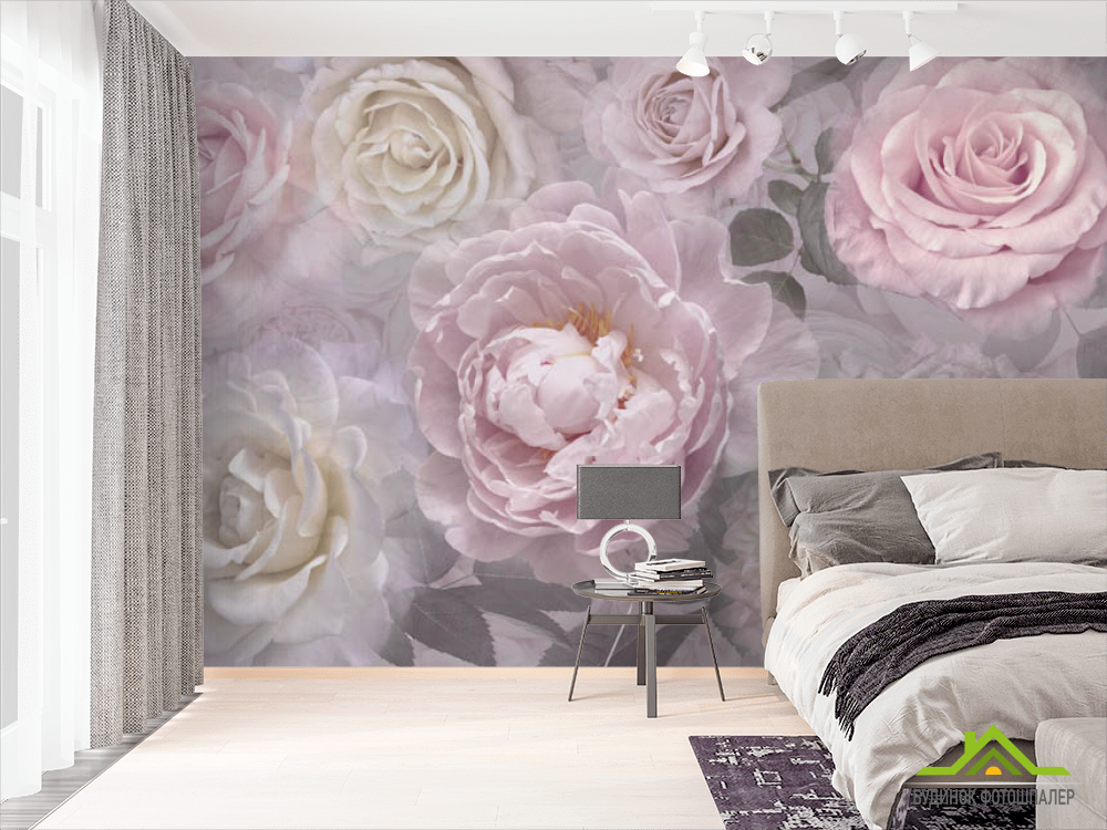 Фотошпалери дизайнерські півонії