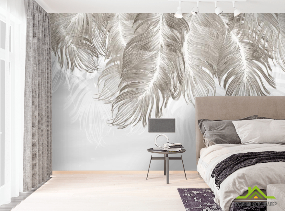 выбрать Фотообои Тропические коричневые листья Фотообои тропические листья на стену