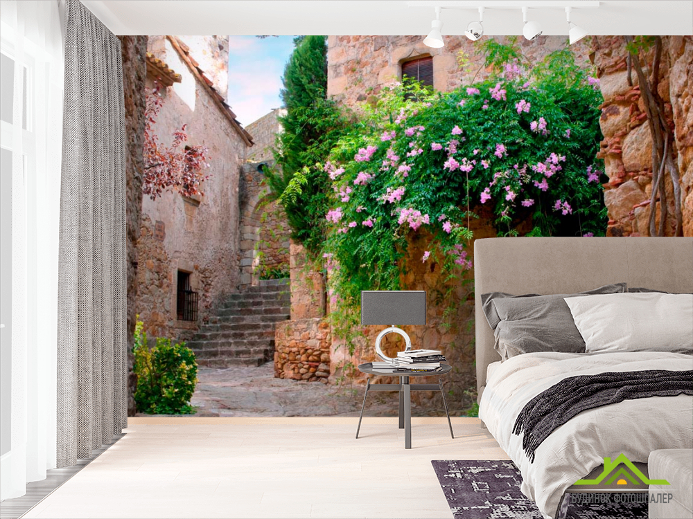 Фотообои Красивый старый дворик