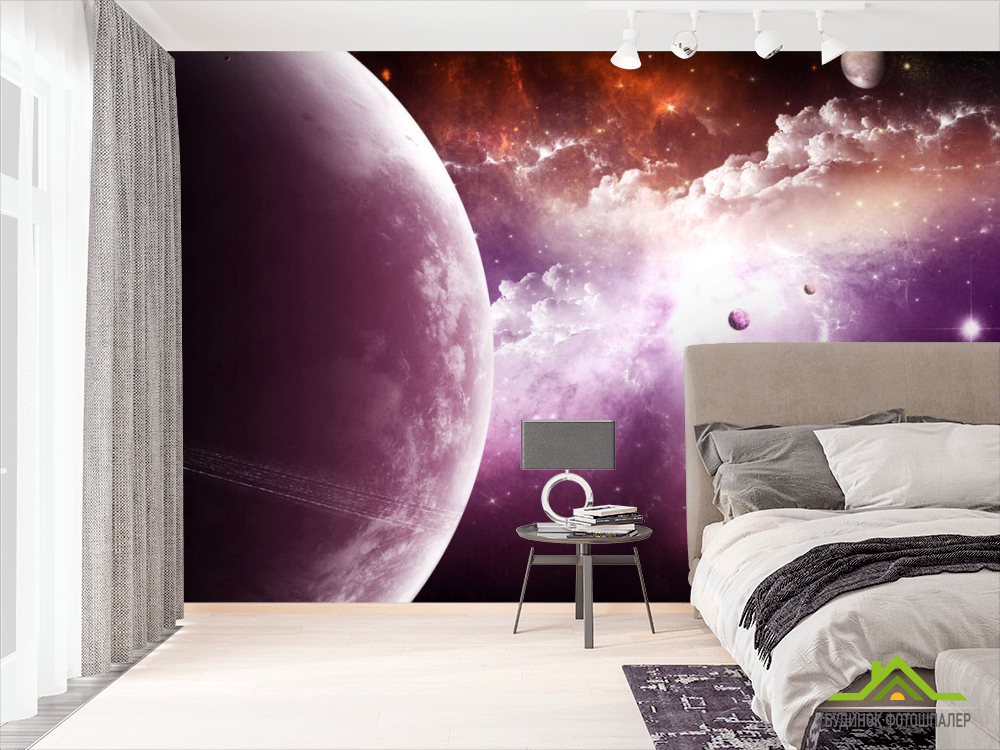 Фотообои Планеты в космосе